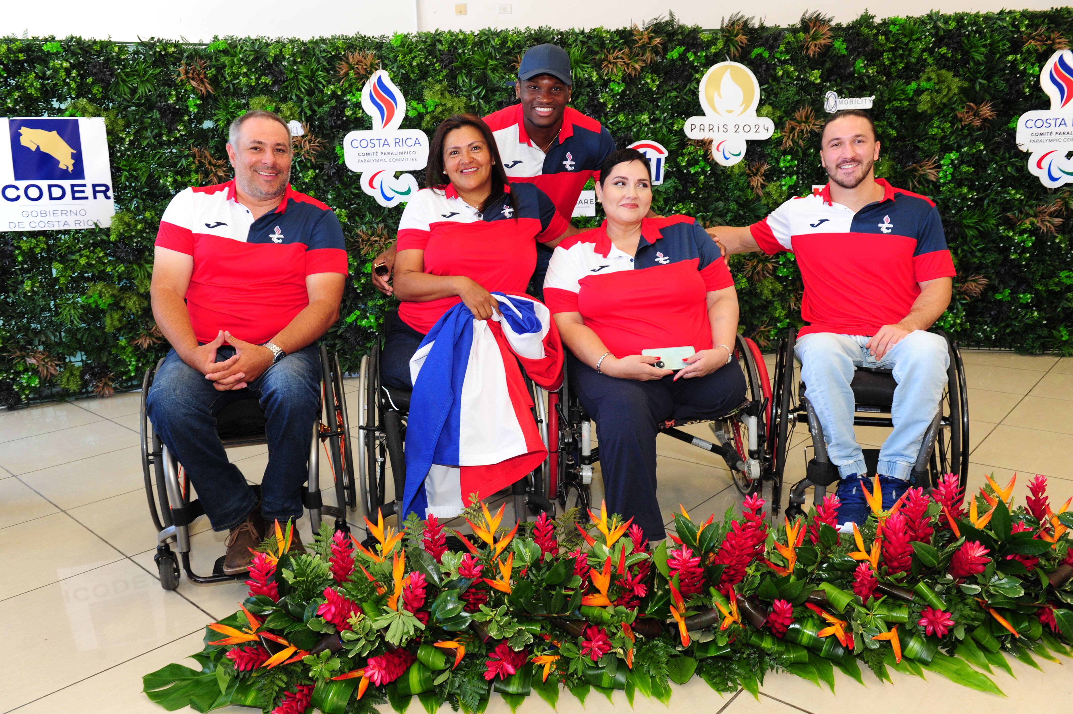 Juramentación Paralímpicos de París 2024,