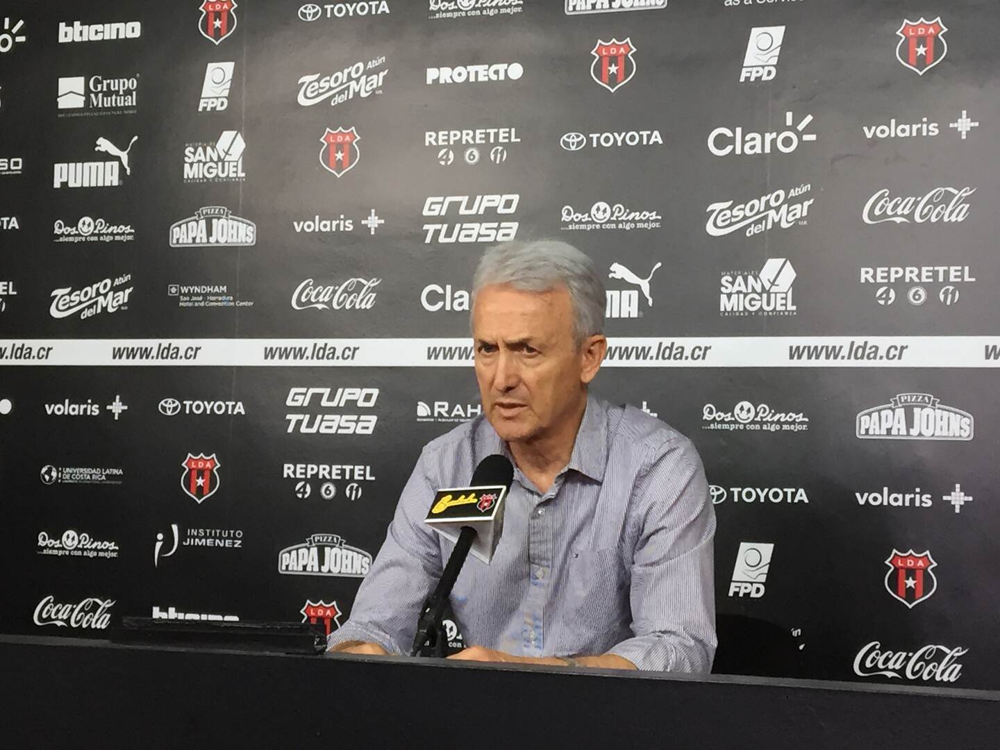 Benito Floro recalcó una vez más que muchos de los malos resultados obtenidos fueron inmerecidos.