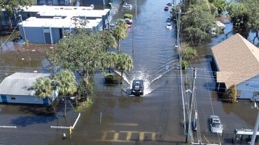 Horas después del huracán Milton en Florida: Videos muestran daños en Tampa