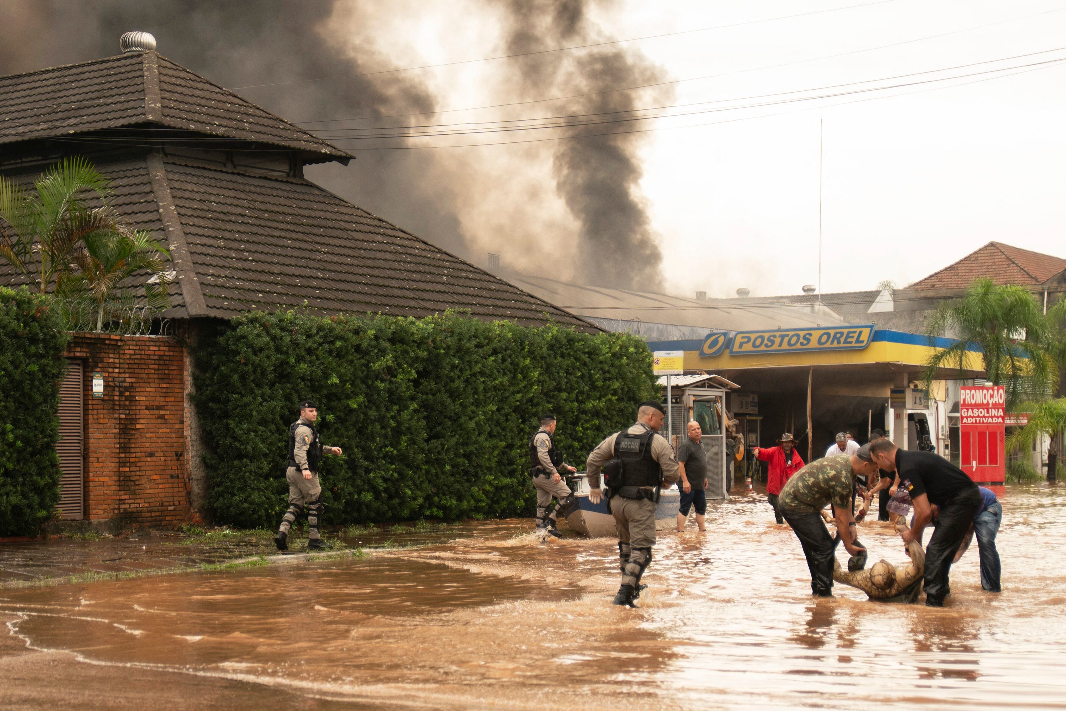 Inundaciones Brasil