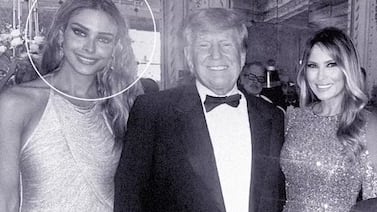Exmodelo brasileña amenaza con revelar información sobre Donald Trump y Melania en caso vinculado a Epstein