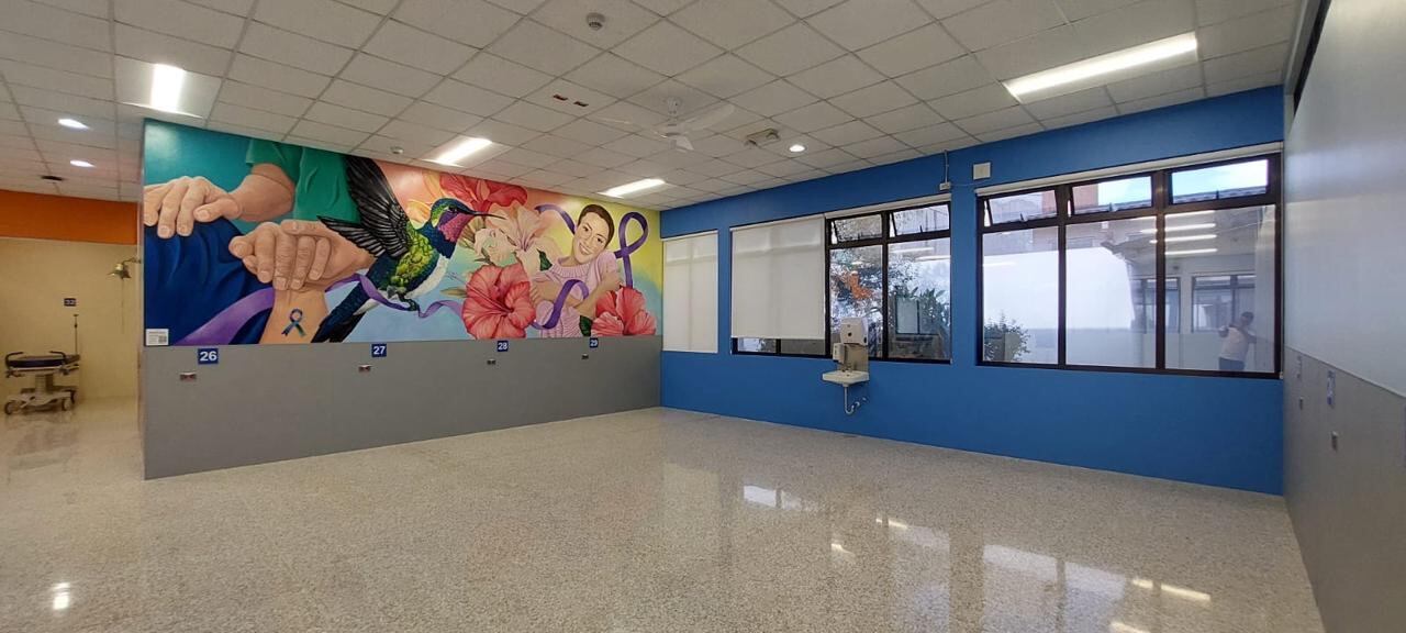 La obra de ¢110 millones permite atender a 34 pacientes a la vez y ofrece un entorno cálido y accesible para ellos y sus acompañantes.