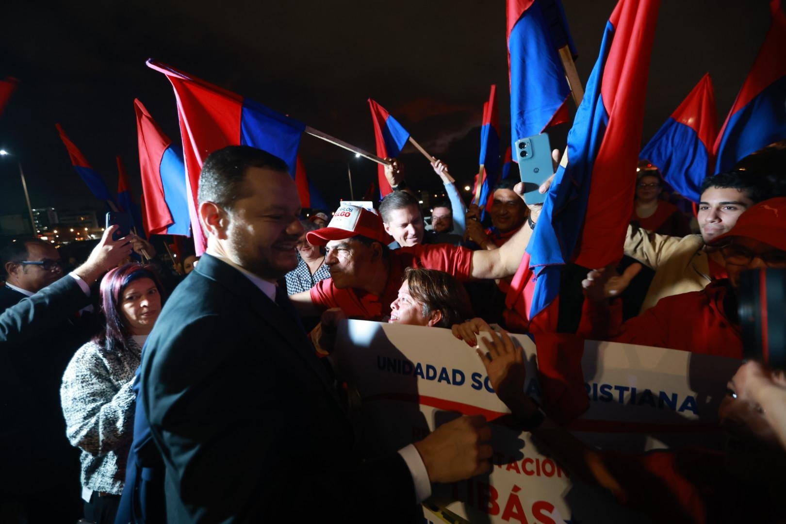 Debate Extra - CFIA Auditorio del Museo de los Niños, 20 de enero, 2026. Acuden: Álvaro Ramos, Juan Carlos Hidalgo, Ariel Robles, Natalia Díaz y Claudia Dobles