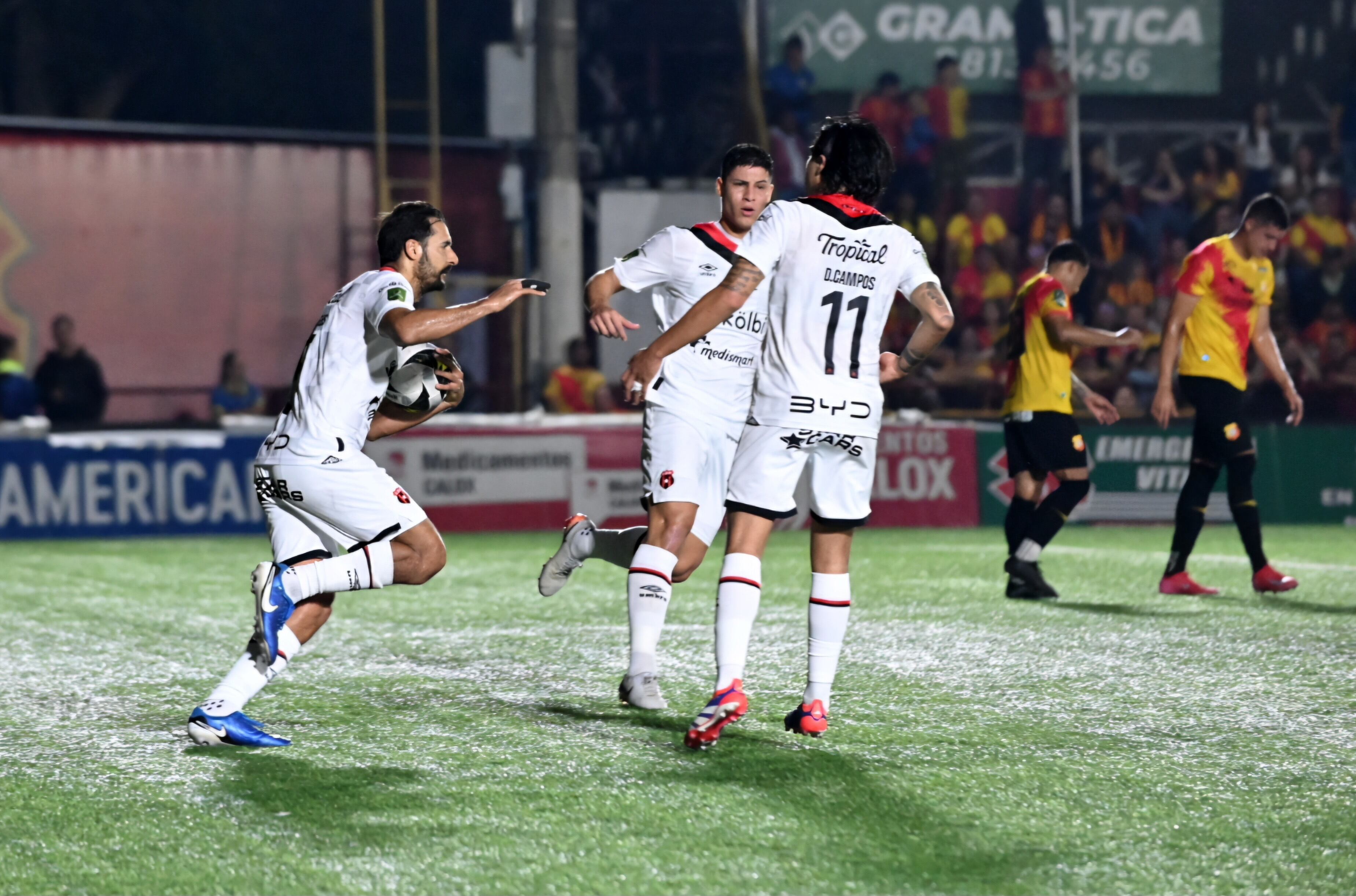 08/03/2025 Estadio Carlos Alvarado, Santa Bárbara. El Club Sport Herediano recibió al a la Liga Deportiva Alajuelense, en partido de la jornada 12, Torneo de Clausura, Copa Promérica 2025.