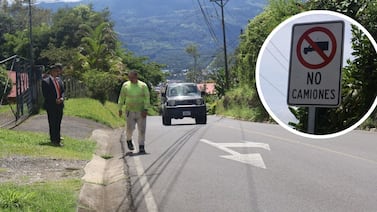 MOPT califica de ‘irracional e improcedente’ acuerdo del Concejo de Turrialba que prohíbe paso de tráileres