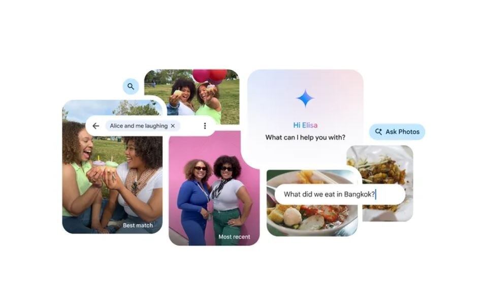 Google lanza "Ask Photos", una búsqueda conversacional en Google Fotos impulsada por IA. Por ahora está disponible en inglés en Estados Unidos.