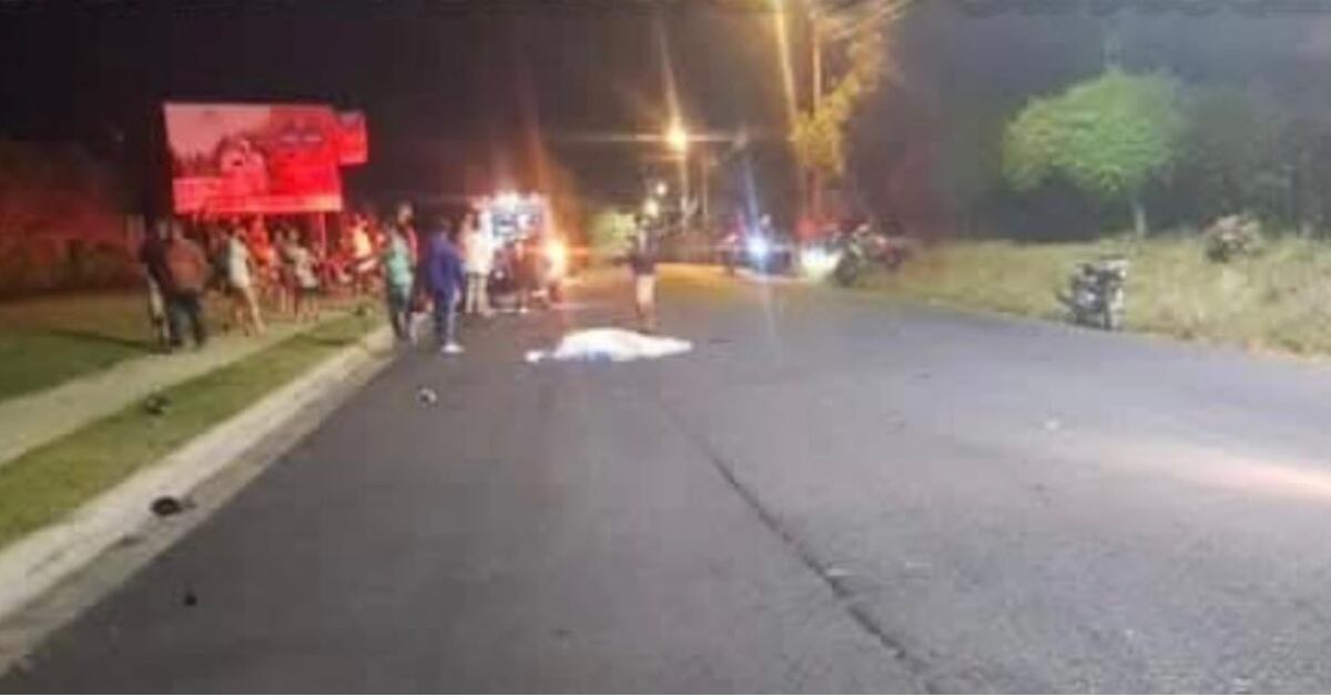 Un joven de entre 25 y 30 años falleció la noche de este sábado en la Guácima, Alajuela.