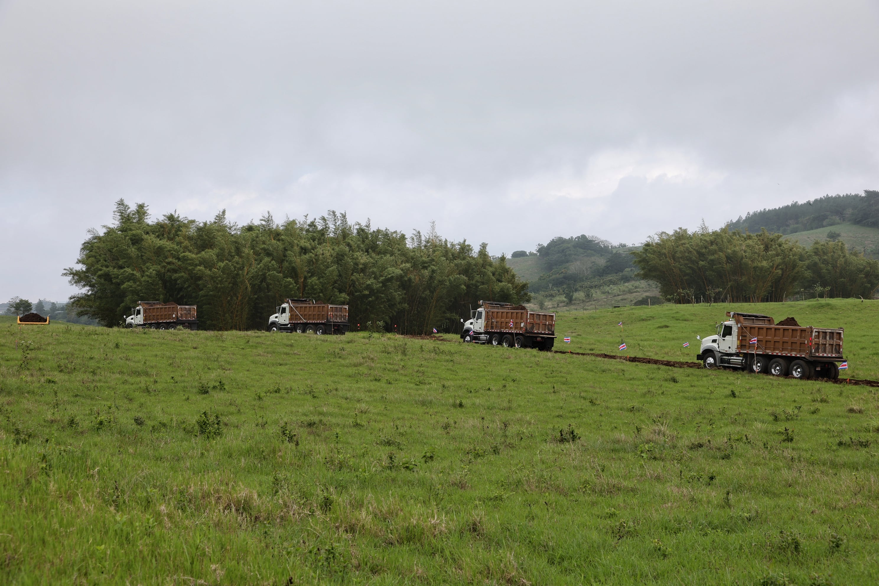 Gobierno dio orden de inicio a la punta sur de la carretera San Carlos / foto John Durán