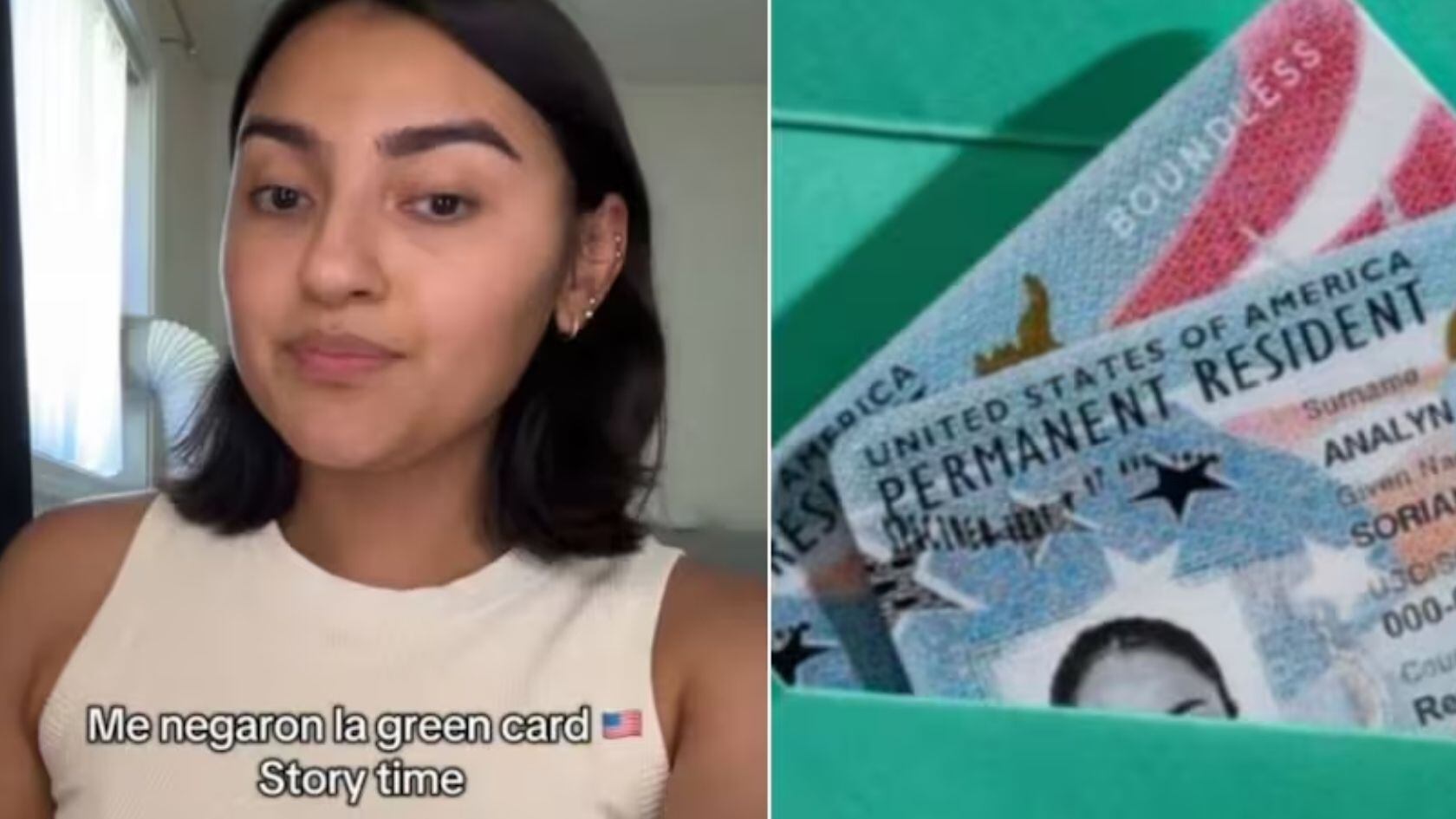 La solicitud para su green card fue rechazada por una omisión en los papeles.