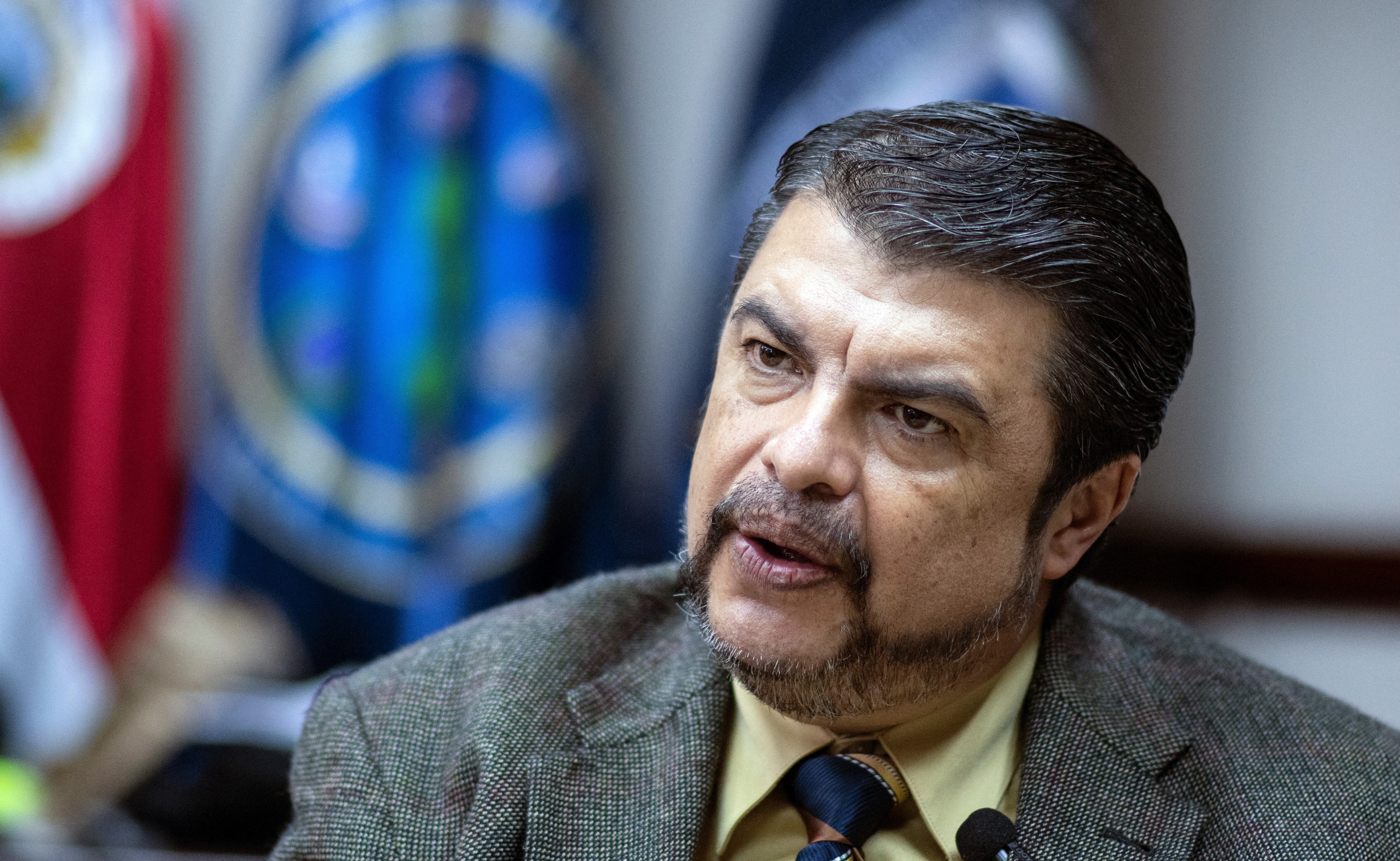 Mario Zamora Cordero Ministro de Seguridad Publica