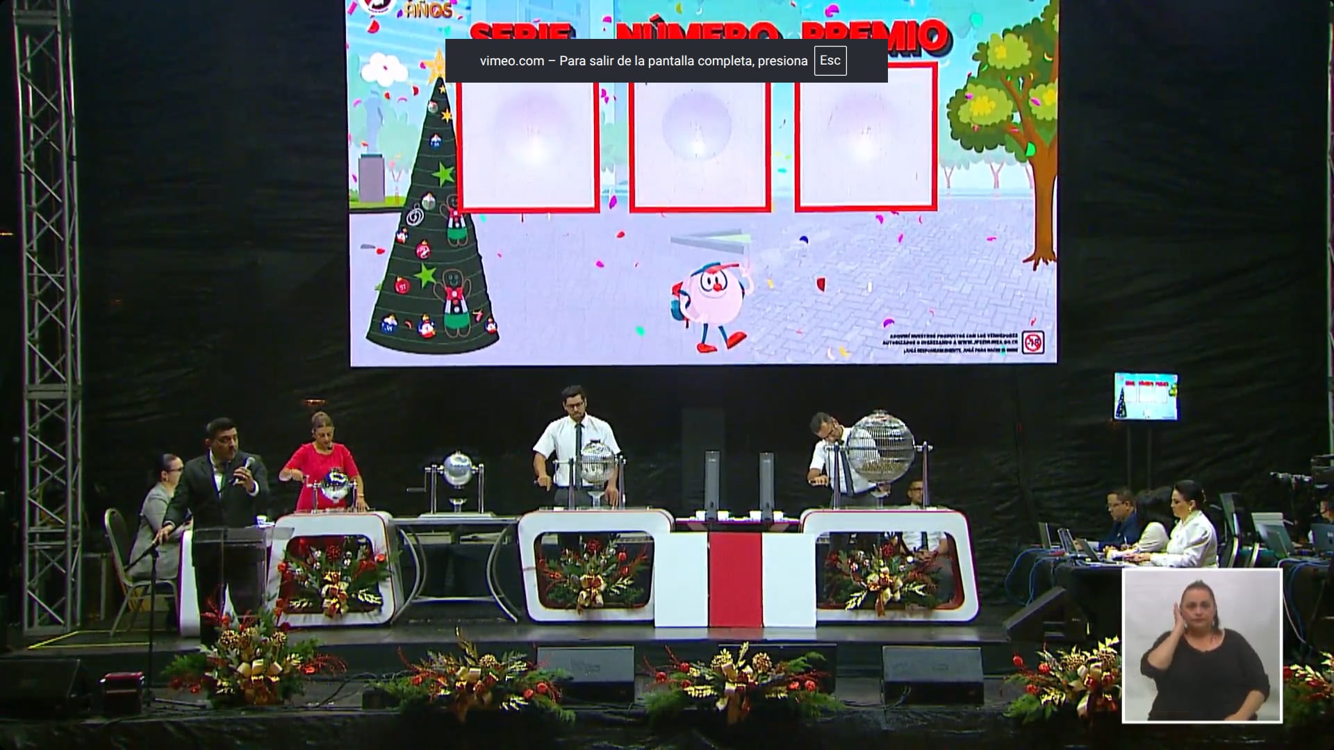 Lotería de Navidad de Costa Rica reparte más de 400 millones de colones en premios