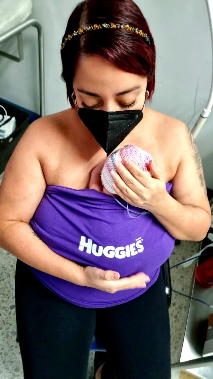 Faja Huggies para bebes prematuros