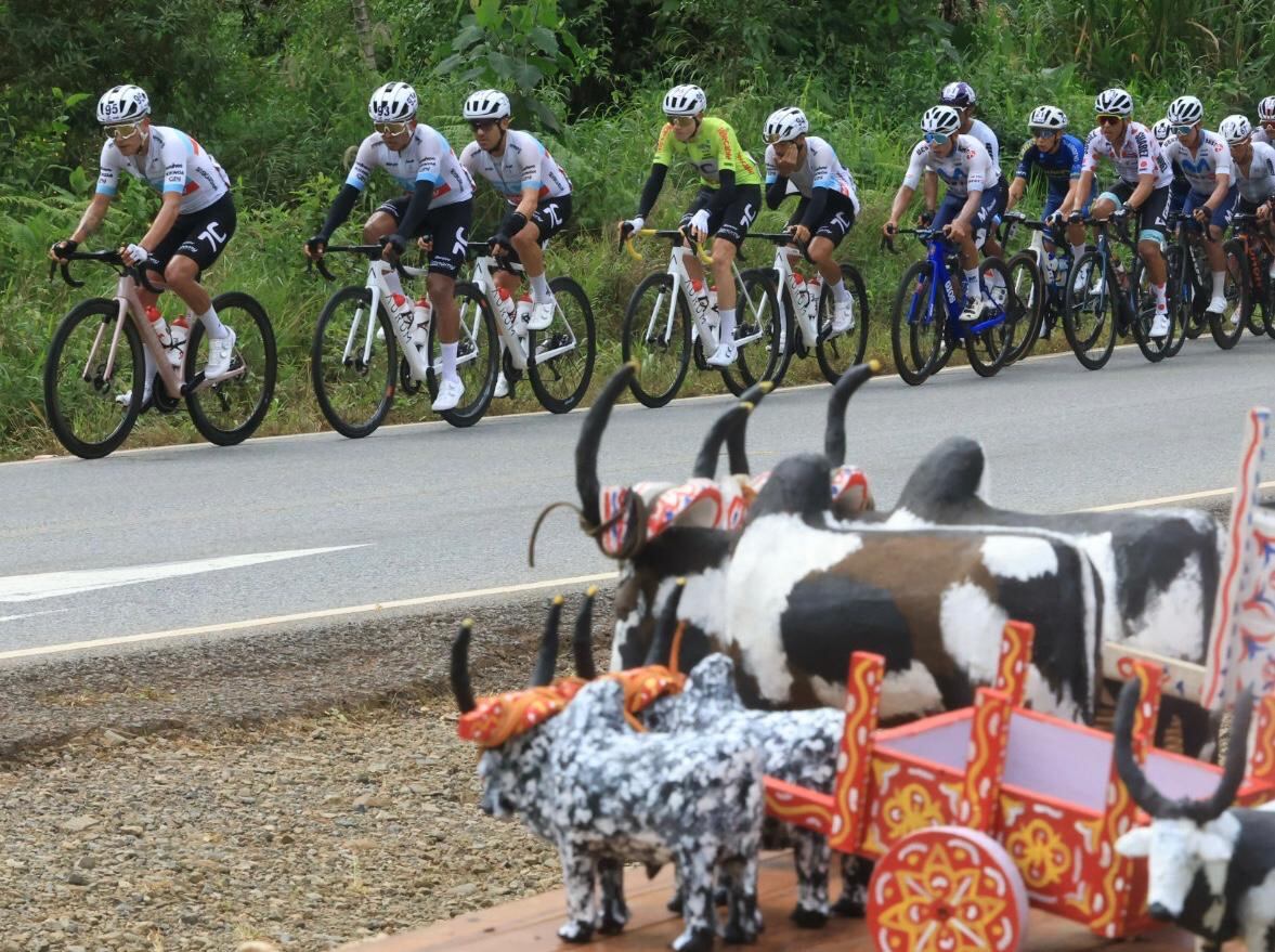 20/12/2024, San José, Pérez Zeledón, Etapa 8 de la Vuelta a Costa Rica 2024, que sale de la Municipalidad de Pérez Zeledón hacia San Rafael de Oreamuno en Cartago.
