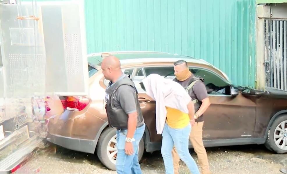 Arresto del juez Sandí Chavarría.