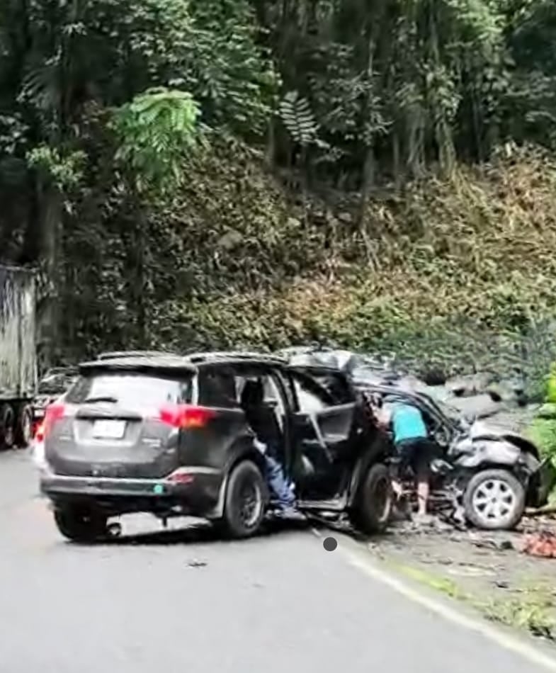 Accidente en ruta 32 deja dos personas en estado crítico