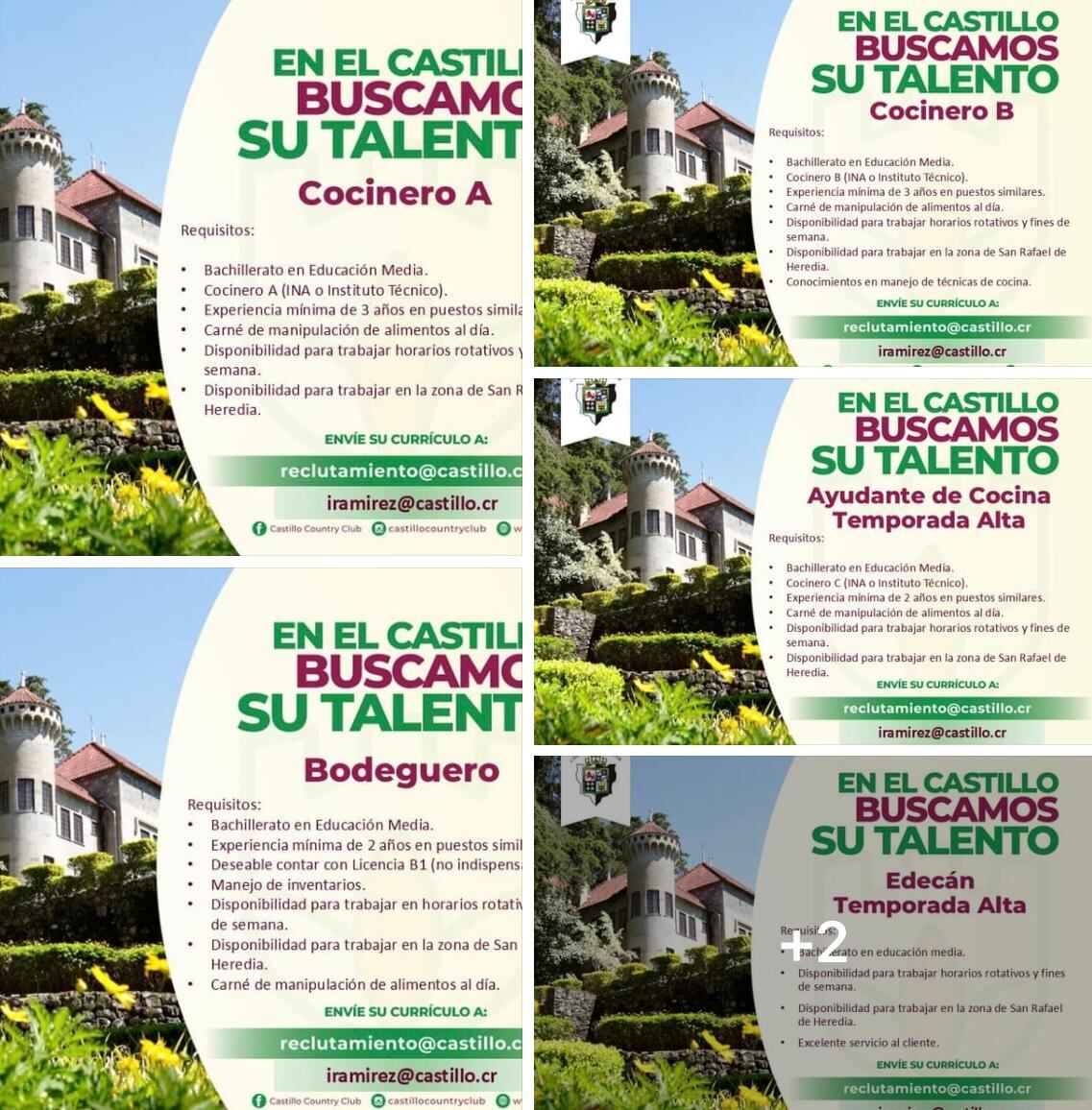 empleo en San Rafael de heredia