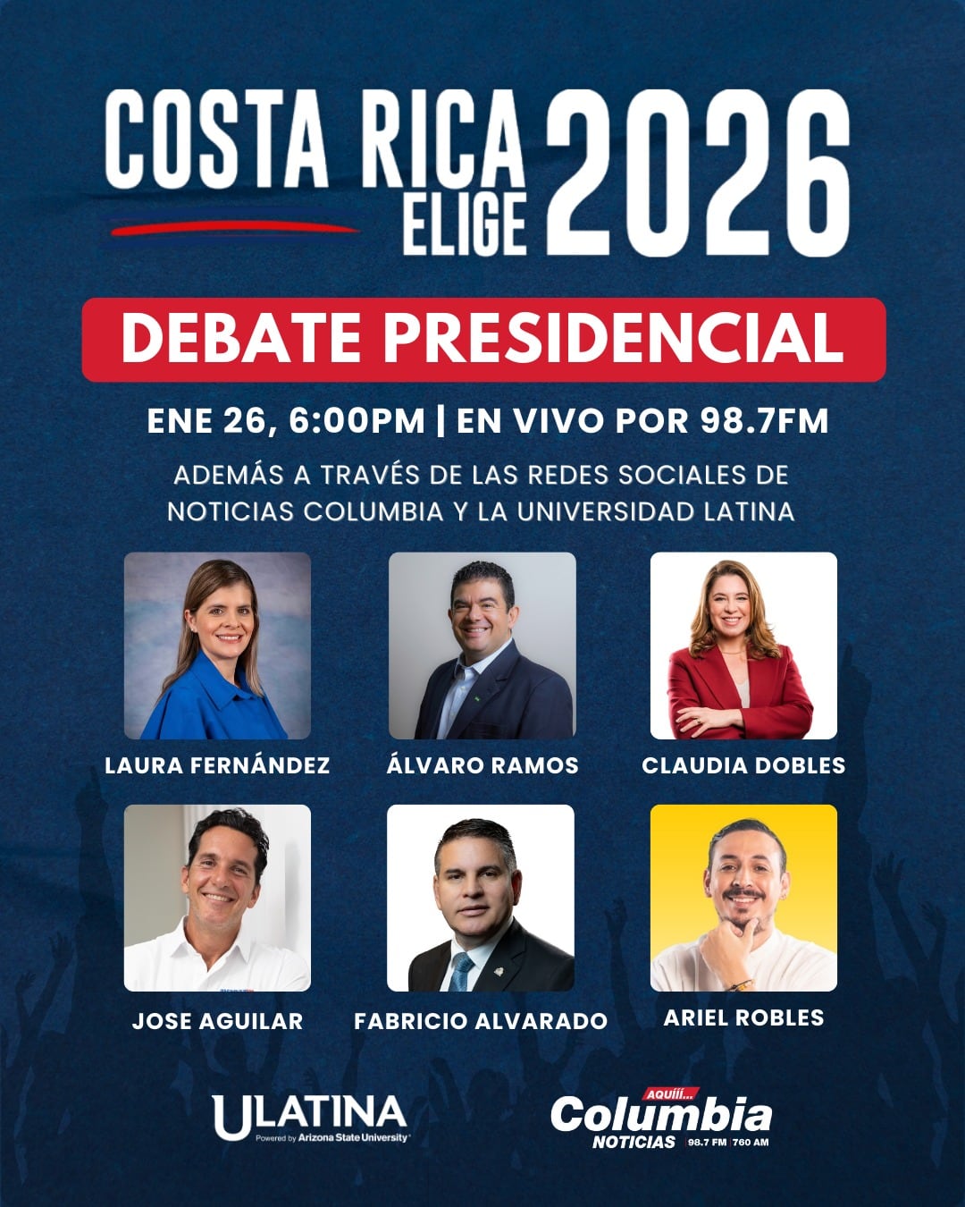 Debate noticias Columbia