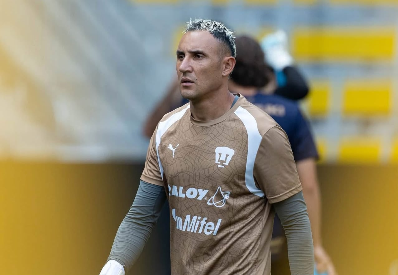 Keylor Navas está listo para volver al arco de Pumas en la Liga MX.