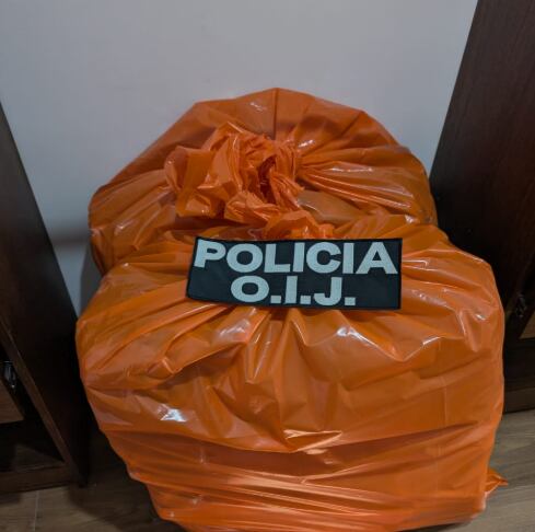 El OIJ hizo un importante hallazgo de droga
