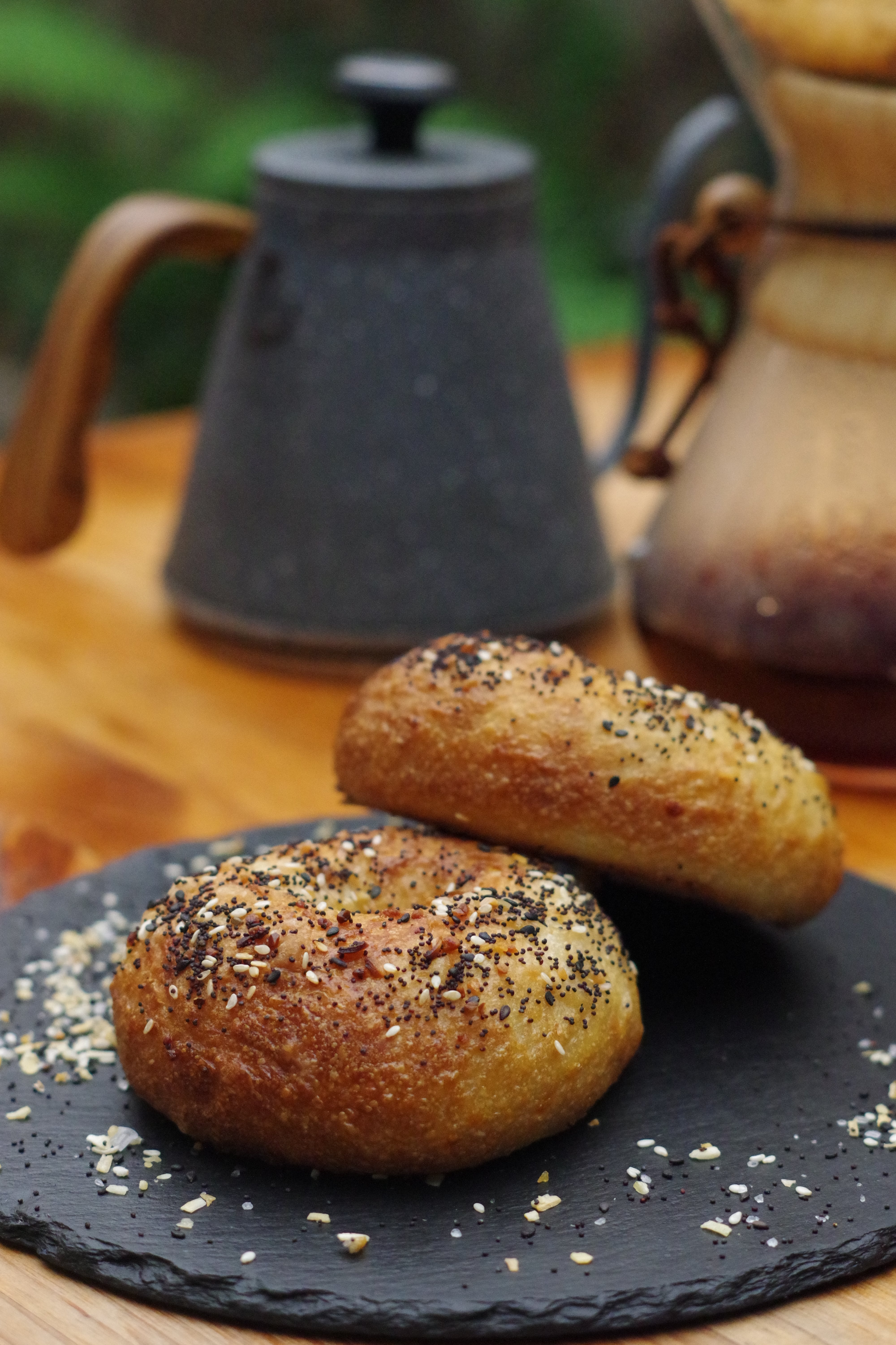 En Binario no solamente usan la masa madre para hacer el clásico pan para el café, también la utilizan en sus pizzas y hamburguesas.