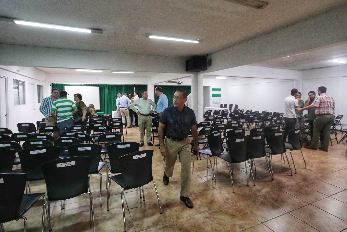 19/05/2018/ Asamblea Nacional del PLN para discutir informe político de la campaña presidencial por parte de Antonio Alvarez Desanti / Fotografía: John Durán