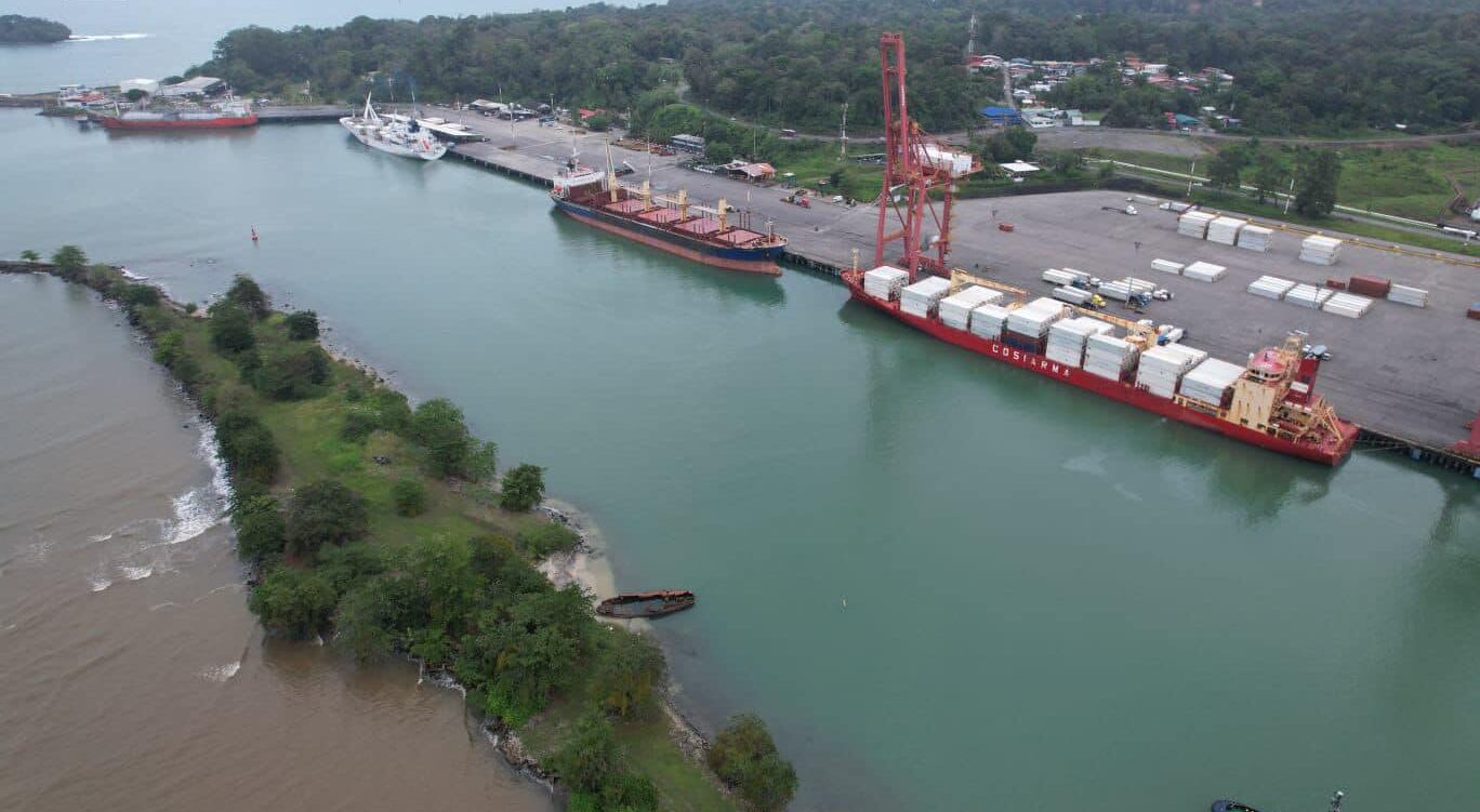 Desde finales del año pasado Japdeva comenzó a recibir barcos graneleros tras realizar labores de dragado. Foto: Japdeva.