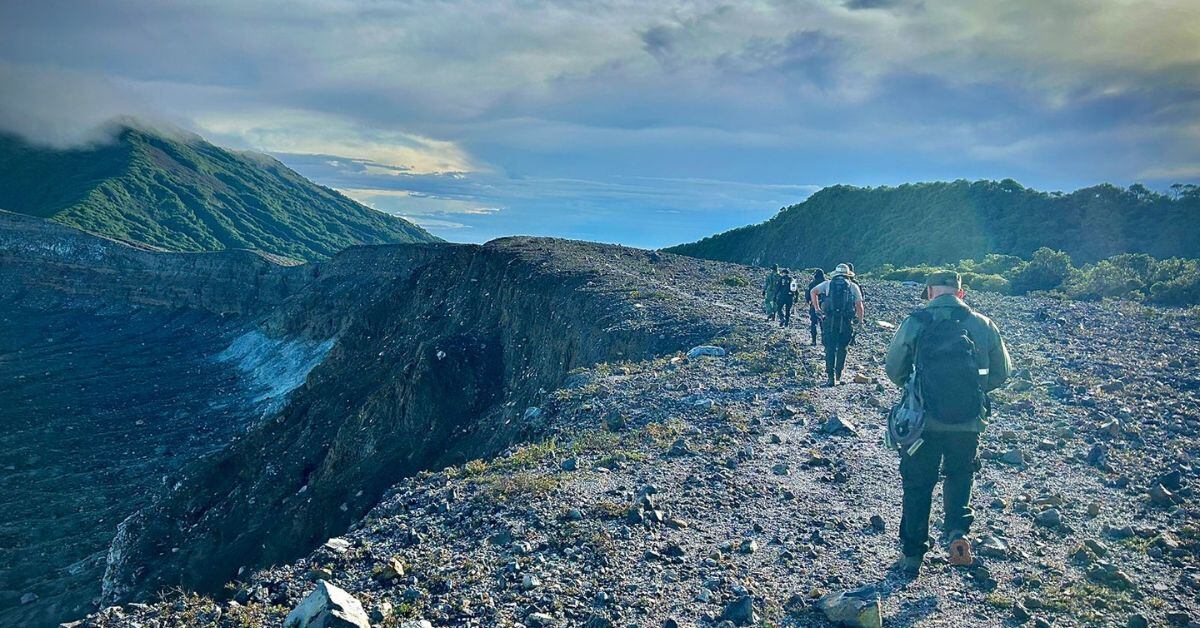 El operativo se llevó a cabo el pasado 25 de julio en el volcán Poás. (Foto: MSP)