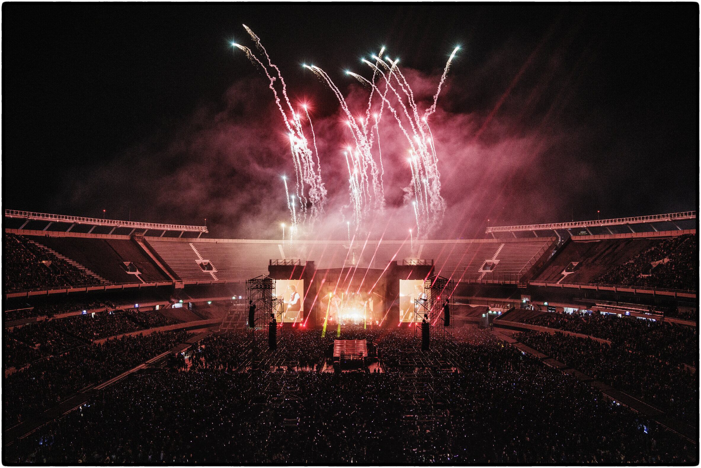 Paul McCartney continúa con su Got Back Tour y estas son algunas de las fotos del gran evento en Argentina.