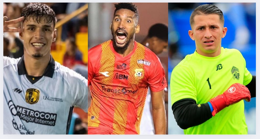 Fernando Lesme (Liberia)
Marcel Hernández (Herediano)
Bryan Segura (Pérez Zeledón)
25 de noviembre
La Nación