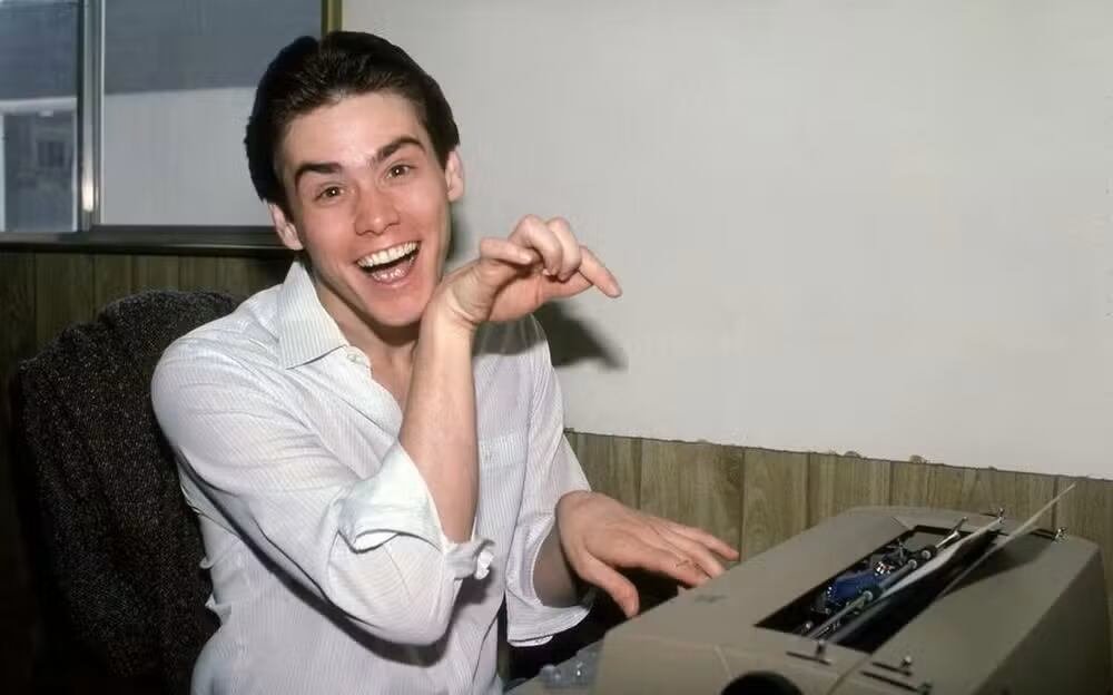 El joven Jim Carrey en 1984