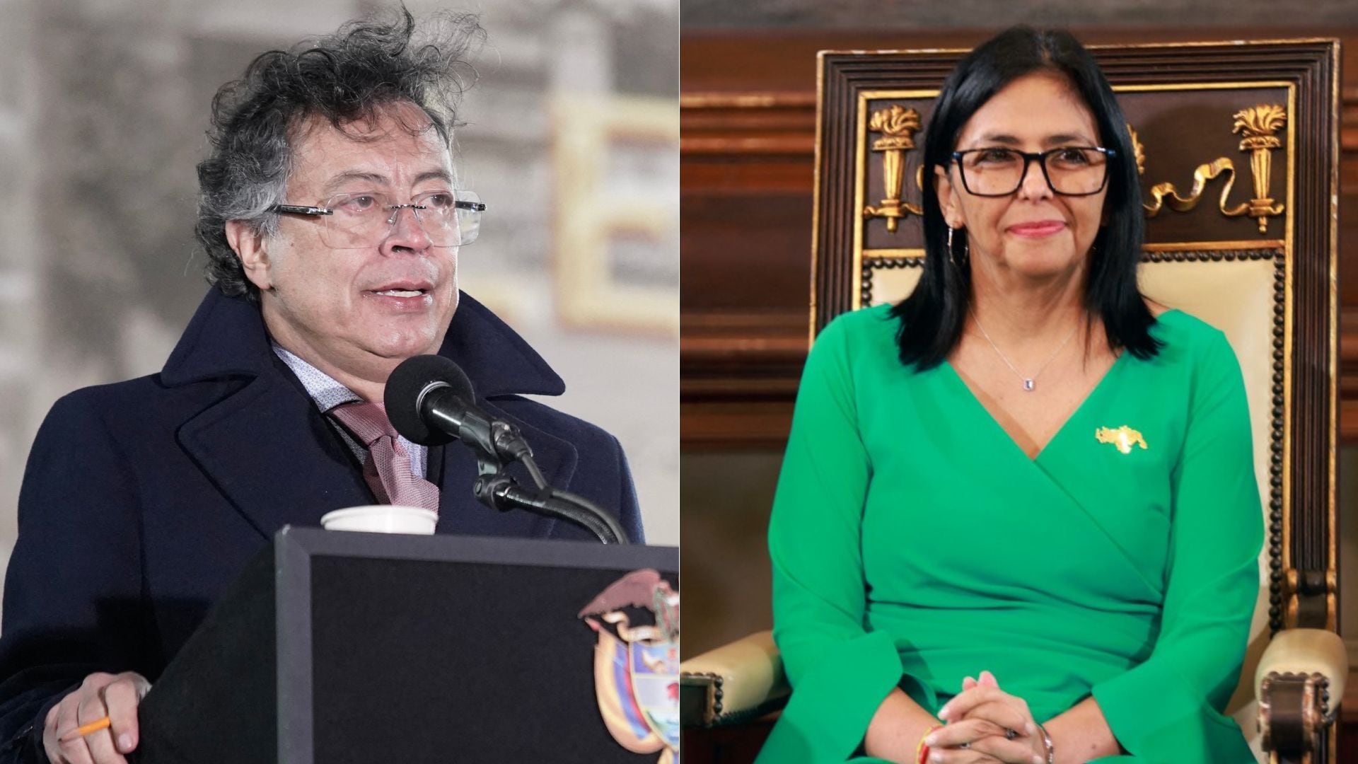 Delcy Rodríguez, presidenta interina de Venezuela, viajará a Bogotá para reunirse con Gustavo Petro