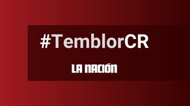 Temblor de 4,3 grados sacude Parrita