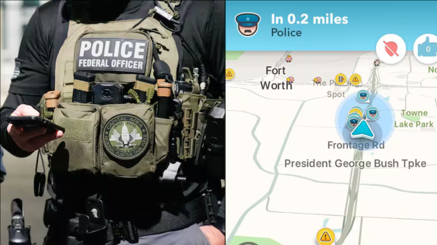 Migrantes alertan sobre operativos del ICE usando códigos en Waze. El gobierno de Estados Unidos advierte sobre consecuencias legales por obstrucción.