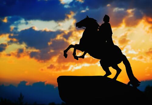 Putin trata de emular, sin éxito, a Pedro el Grande.