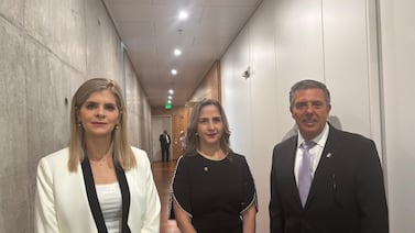 Jefes de fracción del PLN se reunían con Laura Fernández mientras no se completaba el cuórum por caso Fabricio Alvarado