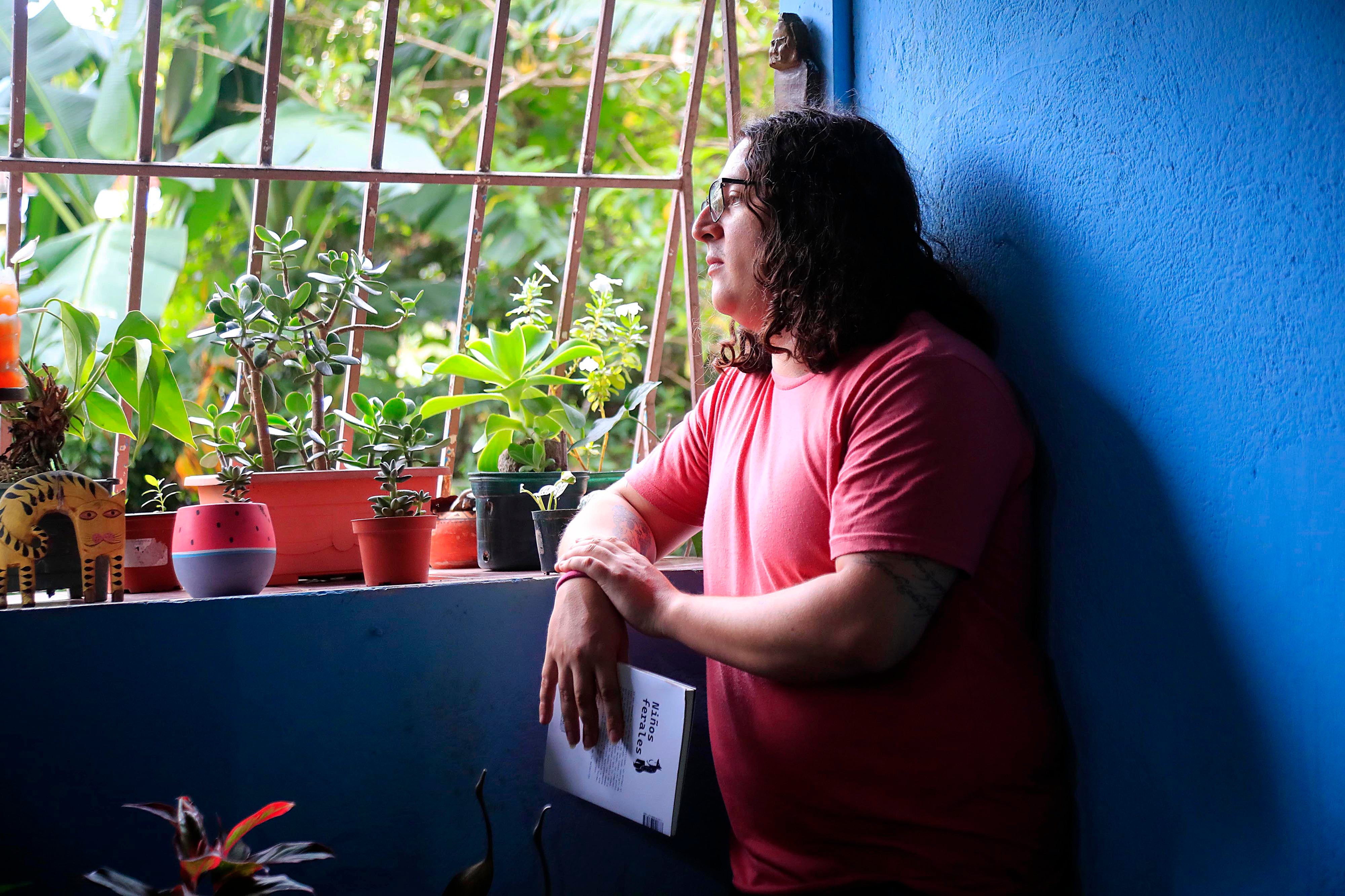 19/10/2023 San Sebastián. Walter Torres, poeta. Autor del libro 'Niños Ferales'.