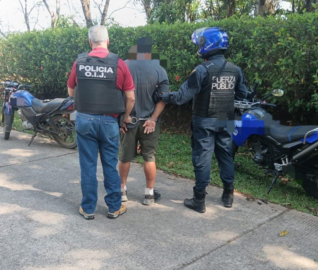 OIJ captura a sospechoso de abuso sexual contra una menor de edad.