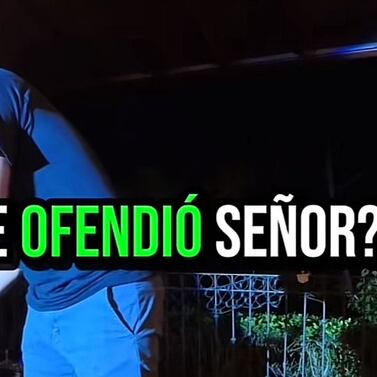 Hombre ebrio retó a pelear a comediante costarricense tras chiste que lo enojó: vea lo que sucedió