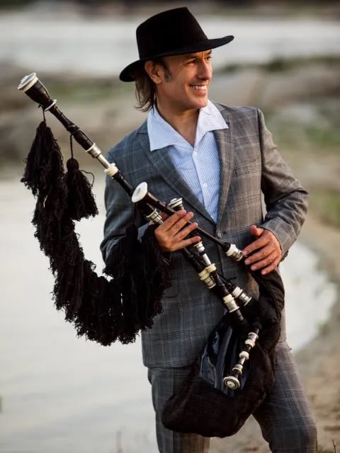 Hombre con Gaita