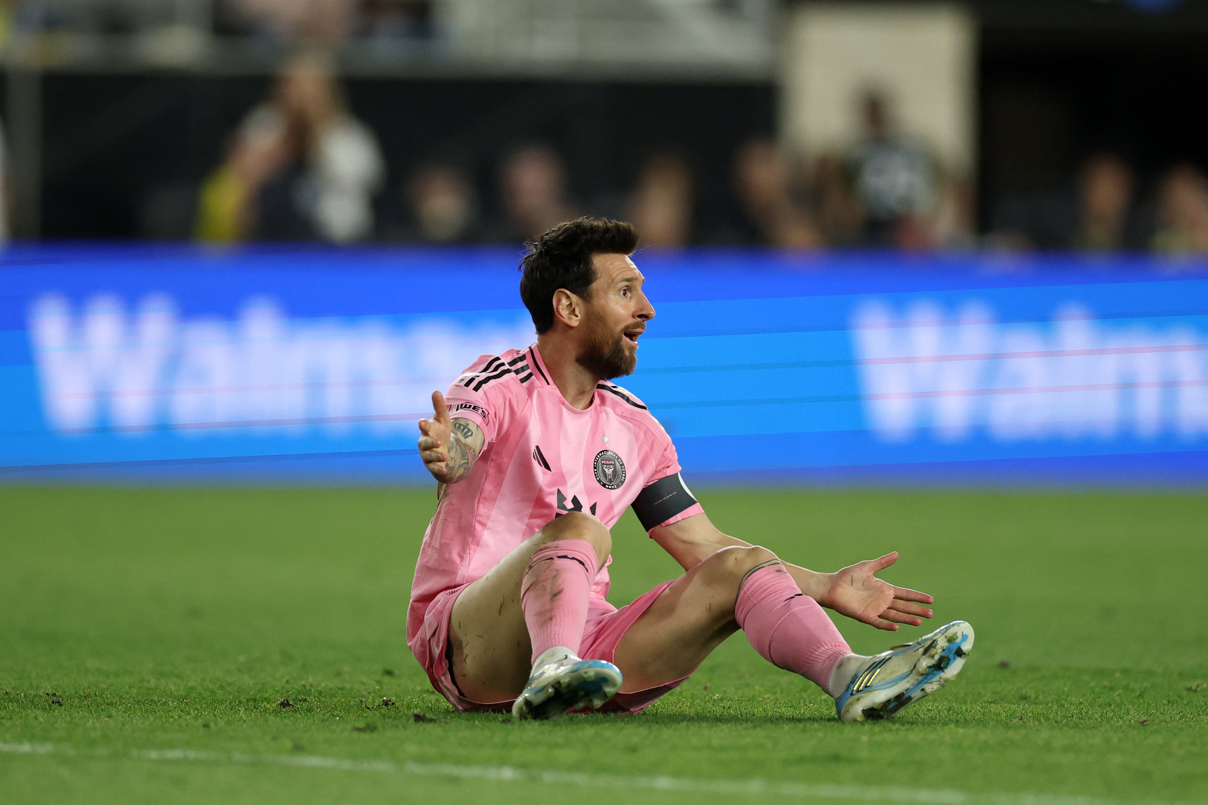 Antes de incorporarse a la Selección de Argentina, Lionel Messi disputó un partido con el Inter Miami ante Columbus Crew por la MLS, el 27 de setiembre.