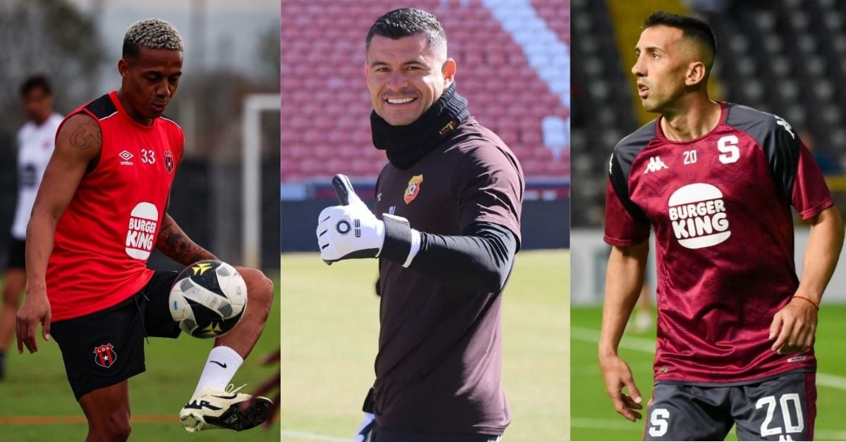 Jeison Lucumí con Liga Deportiva Alajuelense, Dany Carvajal con Herediano y Mariano Torres con Saprissa pueden ser claves para sus equipos en la Copa de Campeones de Concacaf.