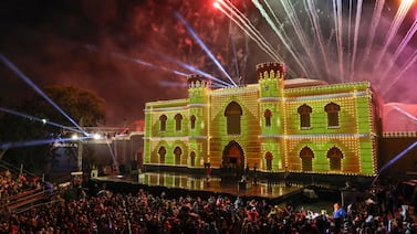 Museo de los Niños inaugura la Navidad con música, baile y miles de luces