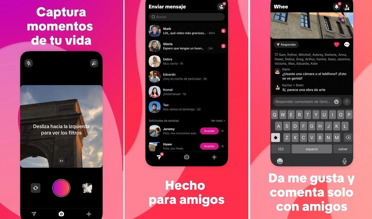 ByteDance lanza Whee, una red social para compartir fotos reales entre amigos, disponible en Turquía, Tailandia y Australia.