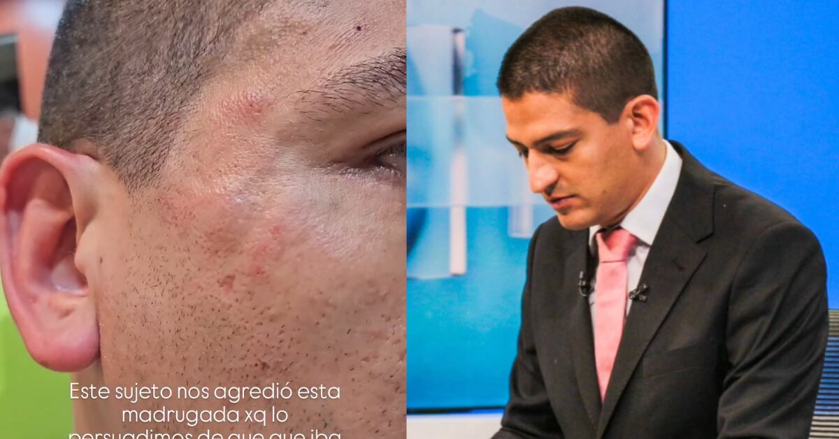 Daniela Alvarado, esposa del periodista Andrés Ramírez, denunció que un hombre los agredió en un estacionamiento. Compartió un video del incidente y pidió difundirlo.