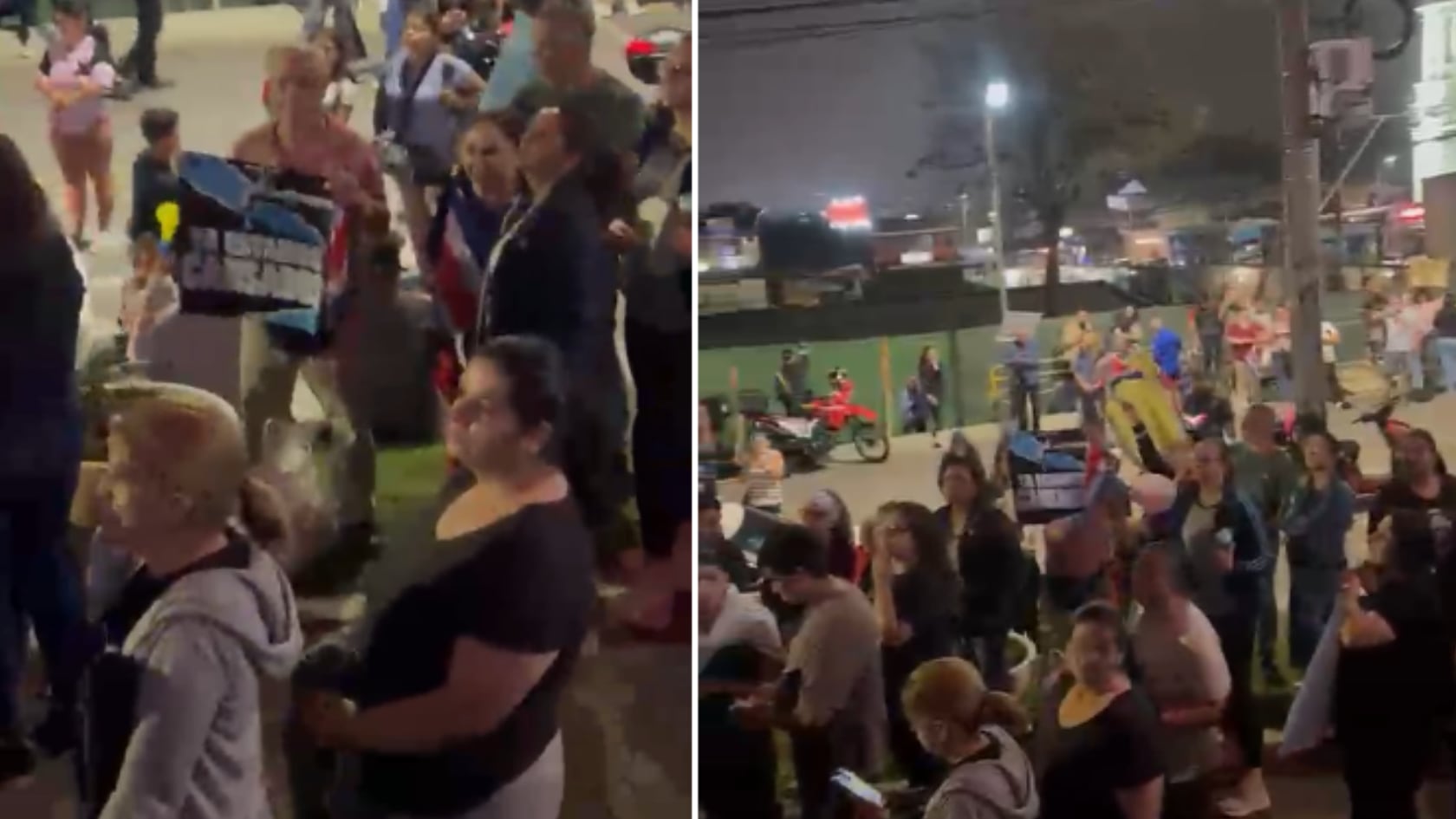 Vecinos de Aserrí se movilizaron este lunes por los problemas con el suministro de agua y dirigieron su protesta hacia la Municipalidad.