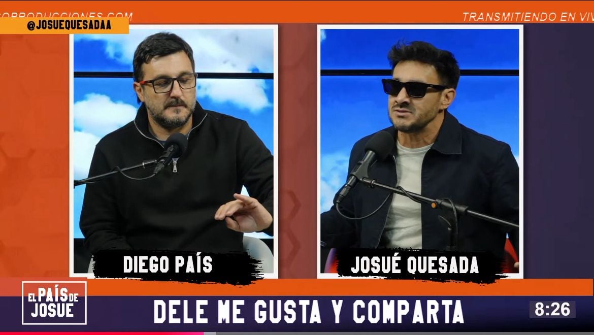 Diego País y Josué Quesada