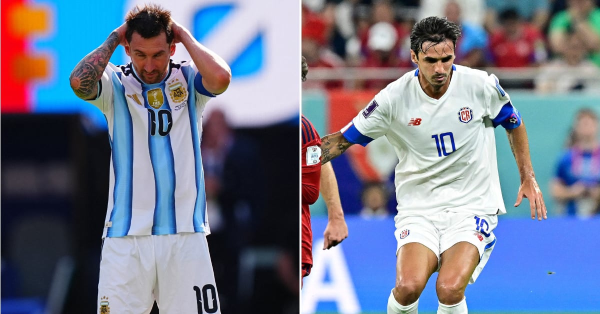 Lionel Messi, de la Selección de Argentina, y Bryan Ruiz de Costa Rica, estuvieron en partidos que dejan un apunte histórico en los Mundiales.
