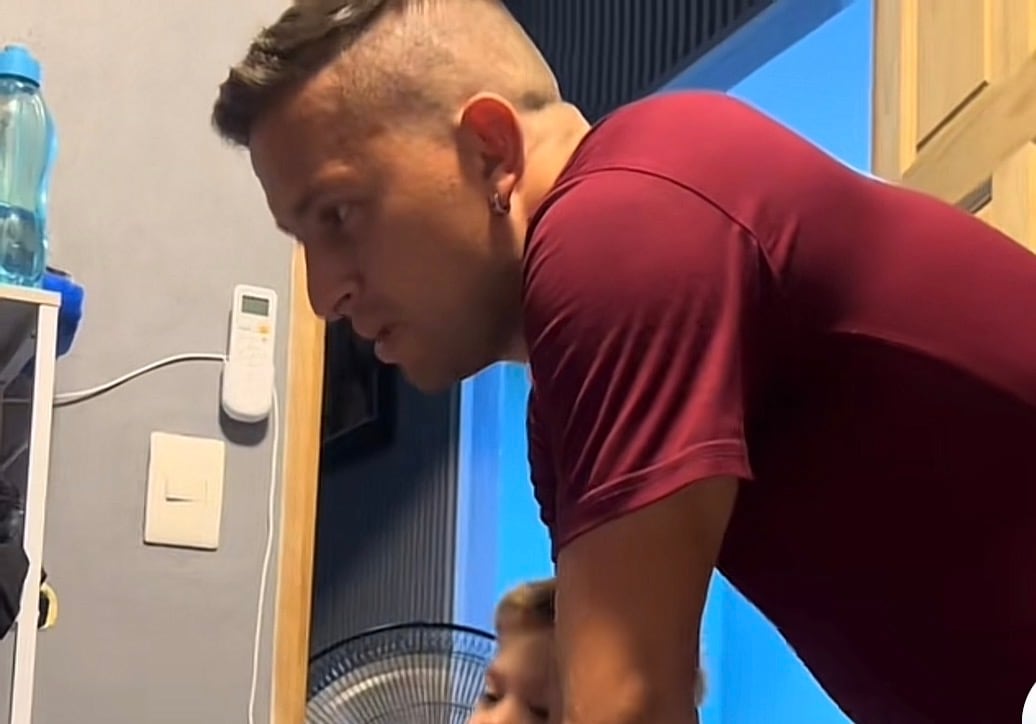 Anthony López comprobó el gran corazón que tiene su hijo Luca.