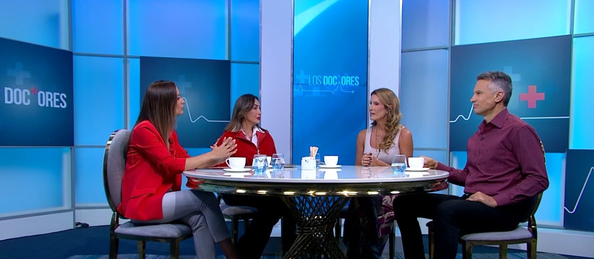 Patricia Figueroa habló en Teletica sobre las dietas y el ejercicio.
