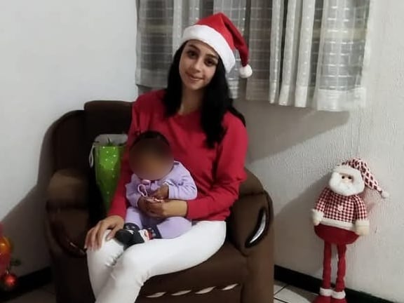 Familia de Nadia Peraza. Foto cortesía Juan Cortés.